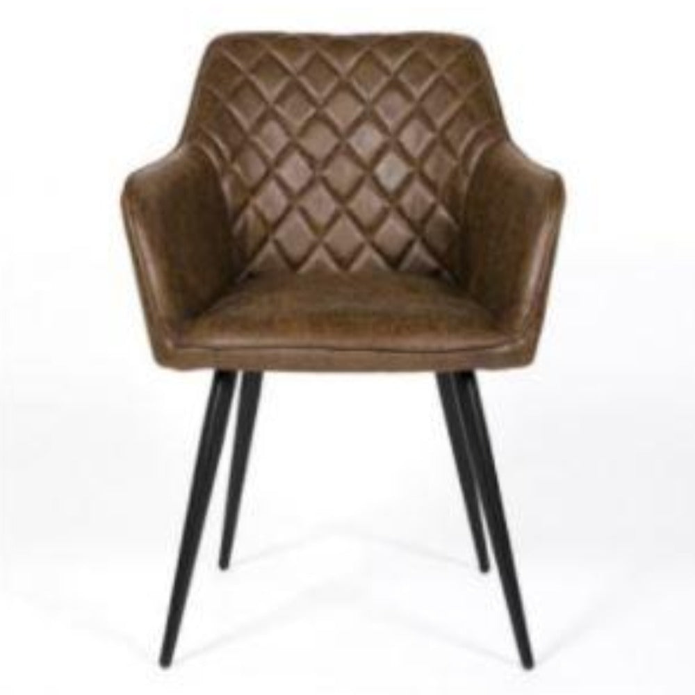 Charlie Faux Leather Dining Chair-Renaissance Design Studio