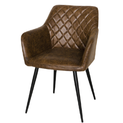 Charlie  faux leather Dining Chair REDUCED