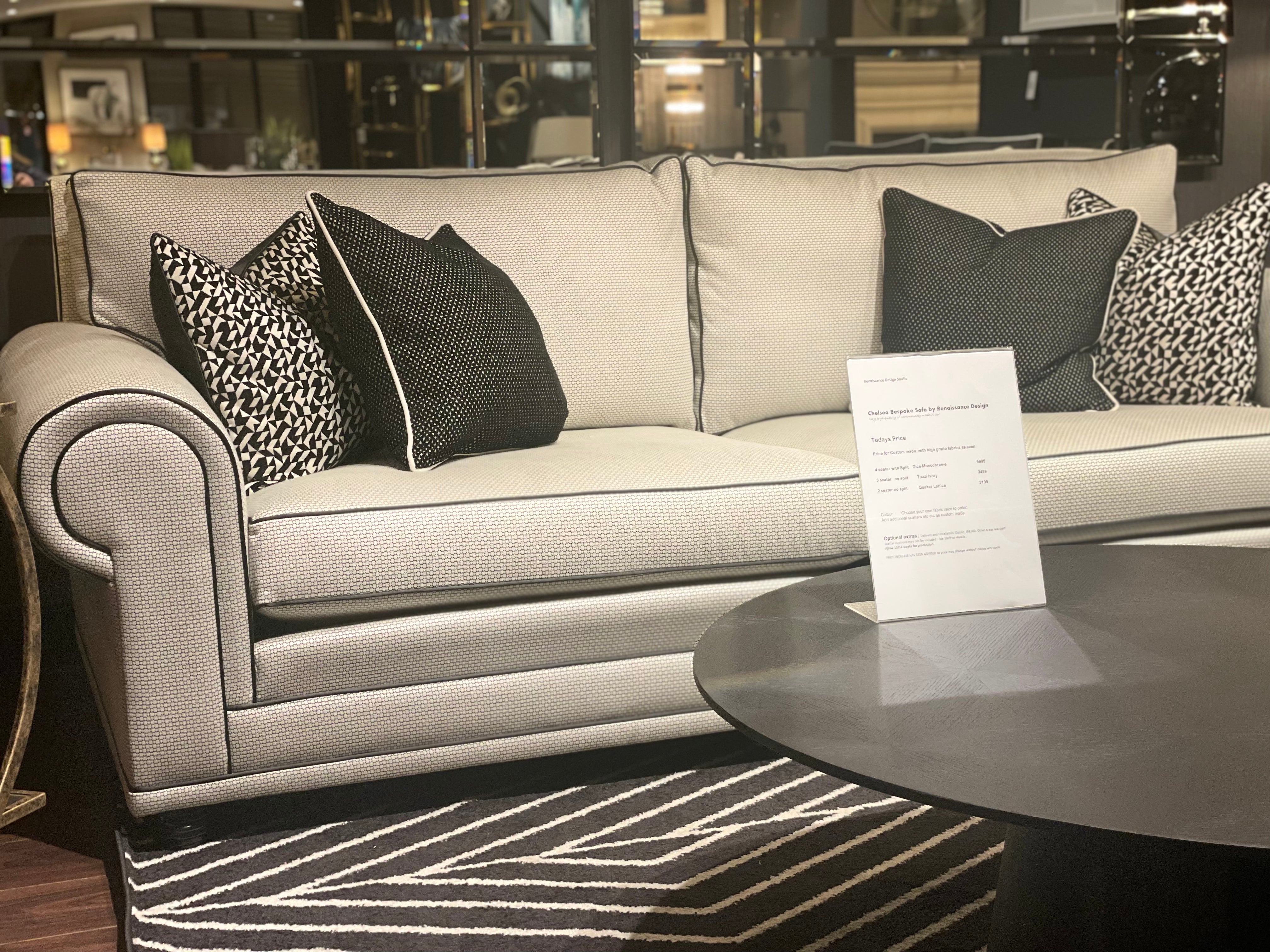 Chelsea bespoke sofa collection by Renaissance Design stock REDUCED-Sofa-Renaissance Design Studio