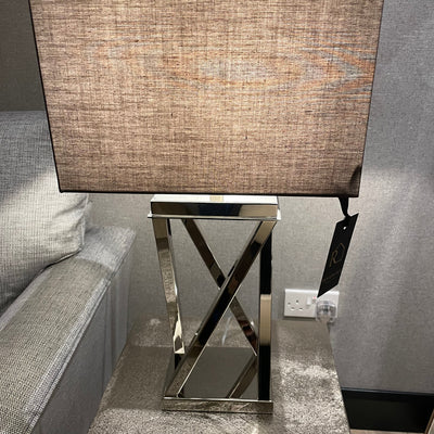 Chelsea Black Nickel Table Lamp REDUCED LESS THAN HALF PRICE