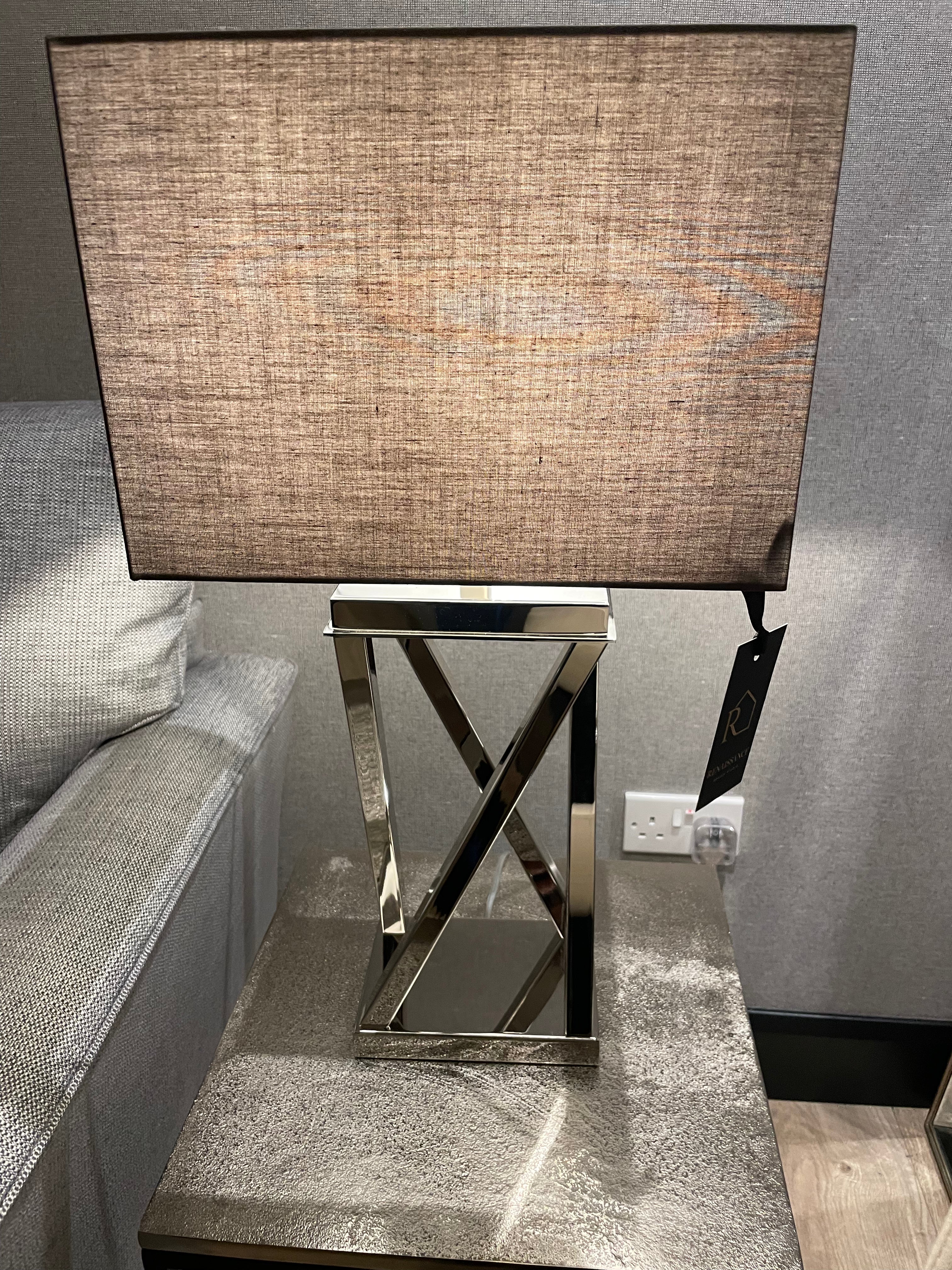 Chelsea Black Nickel Table Lamp - Reduced To Clear-Renaissance Design Studio