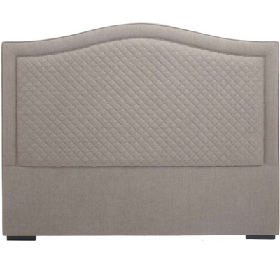 Claife Super King Designer Headboard in Grey Linen on super half price offer
