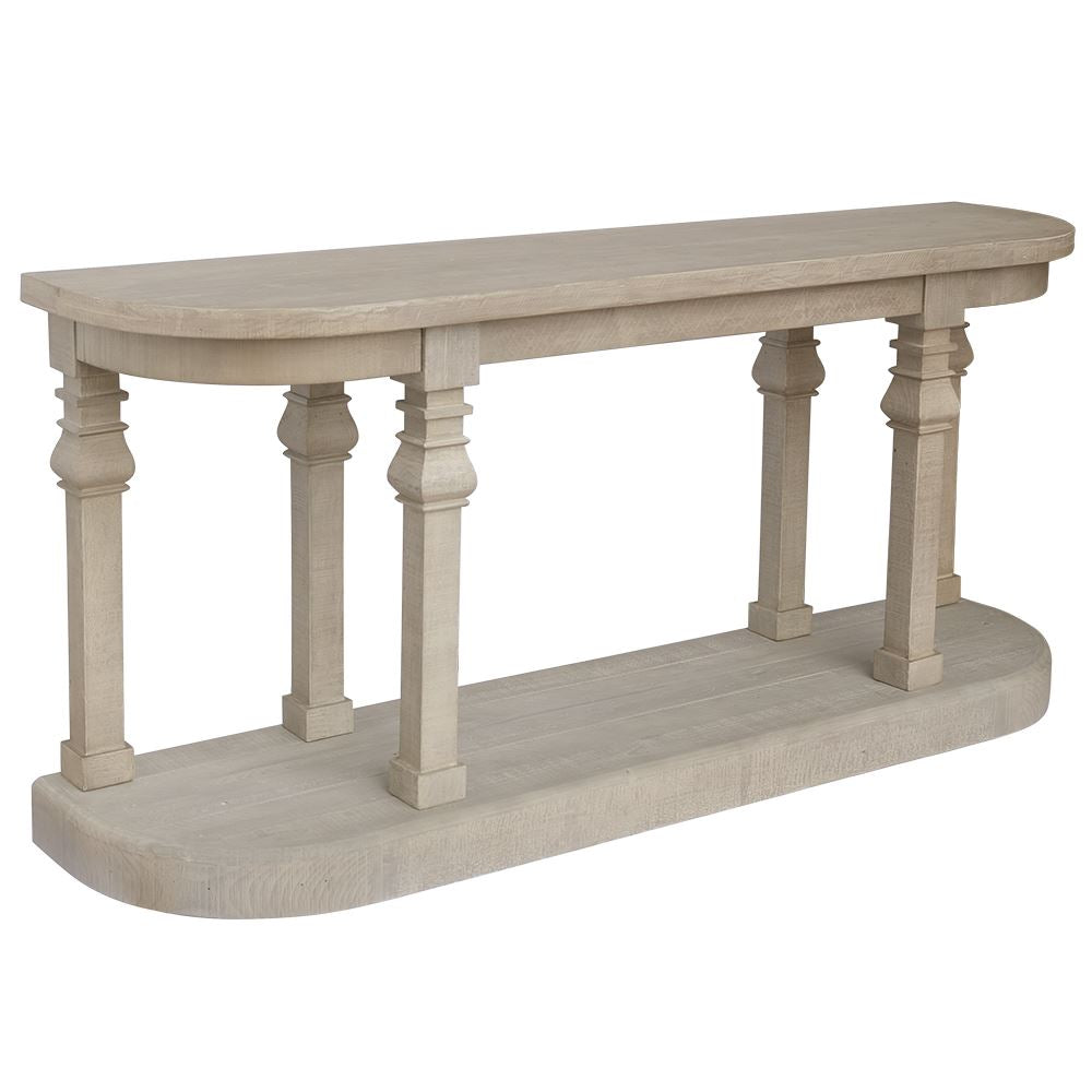 Classic Large wooden console table-Console Table-Renaissance Design Studio