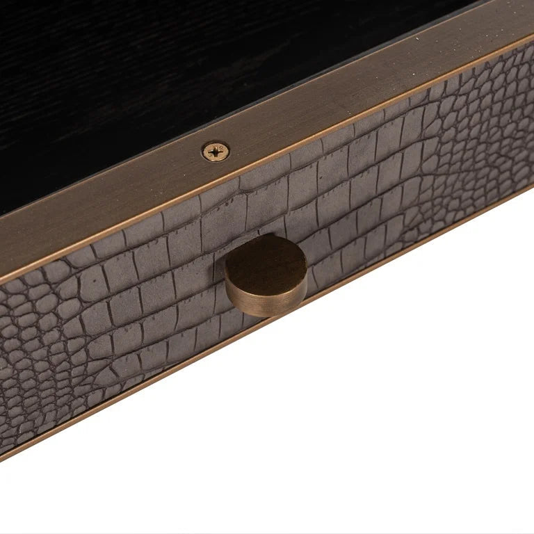 Classic Modern 2 Drawer Desk-Renaissance Design Studio