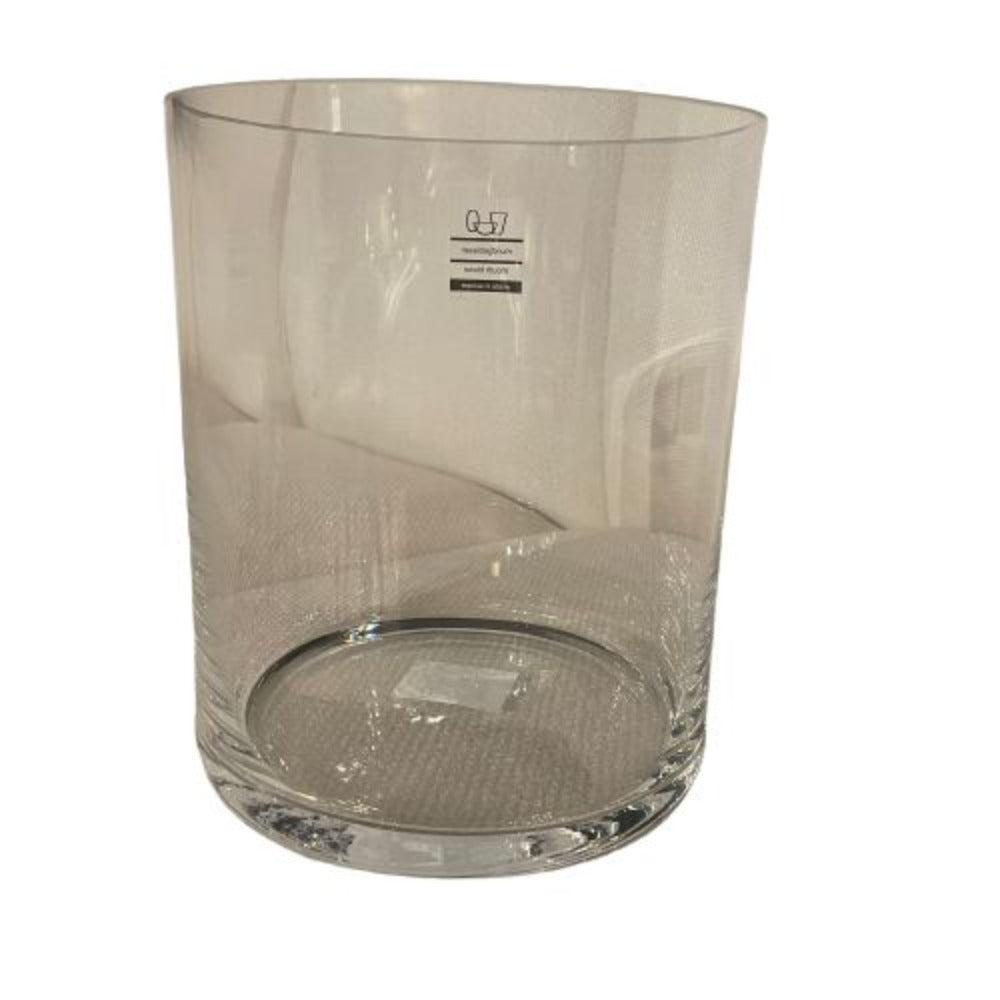 Clear Glass Hurricane 16cm-Accessories home-Renaissance Design Studio