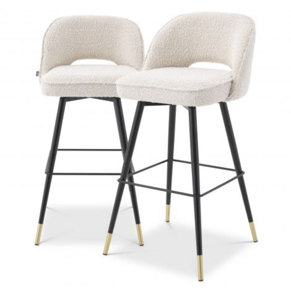 Cliff Bar & Counter Stools by Eichholtz priced grand sale price view Instore-Renaissance Design Studio