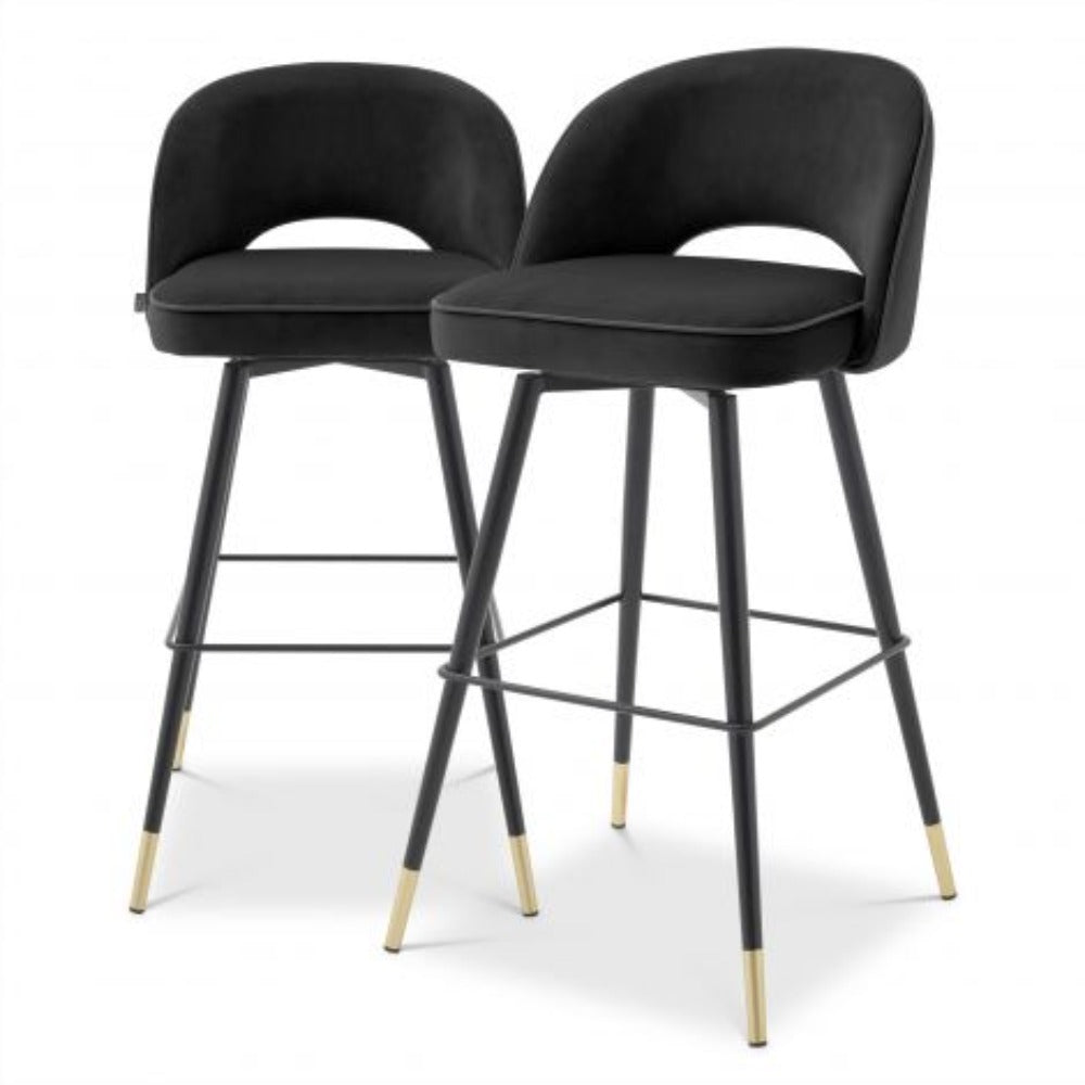 Cliff Bar & Counter Stools by Eichholtz priced grand sale price view Instore-Renaissance Design Studio