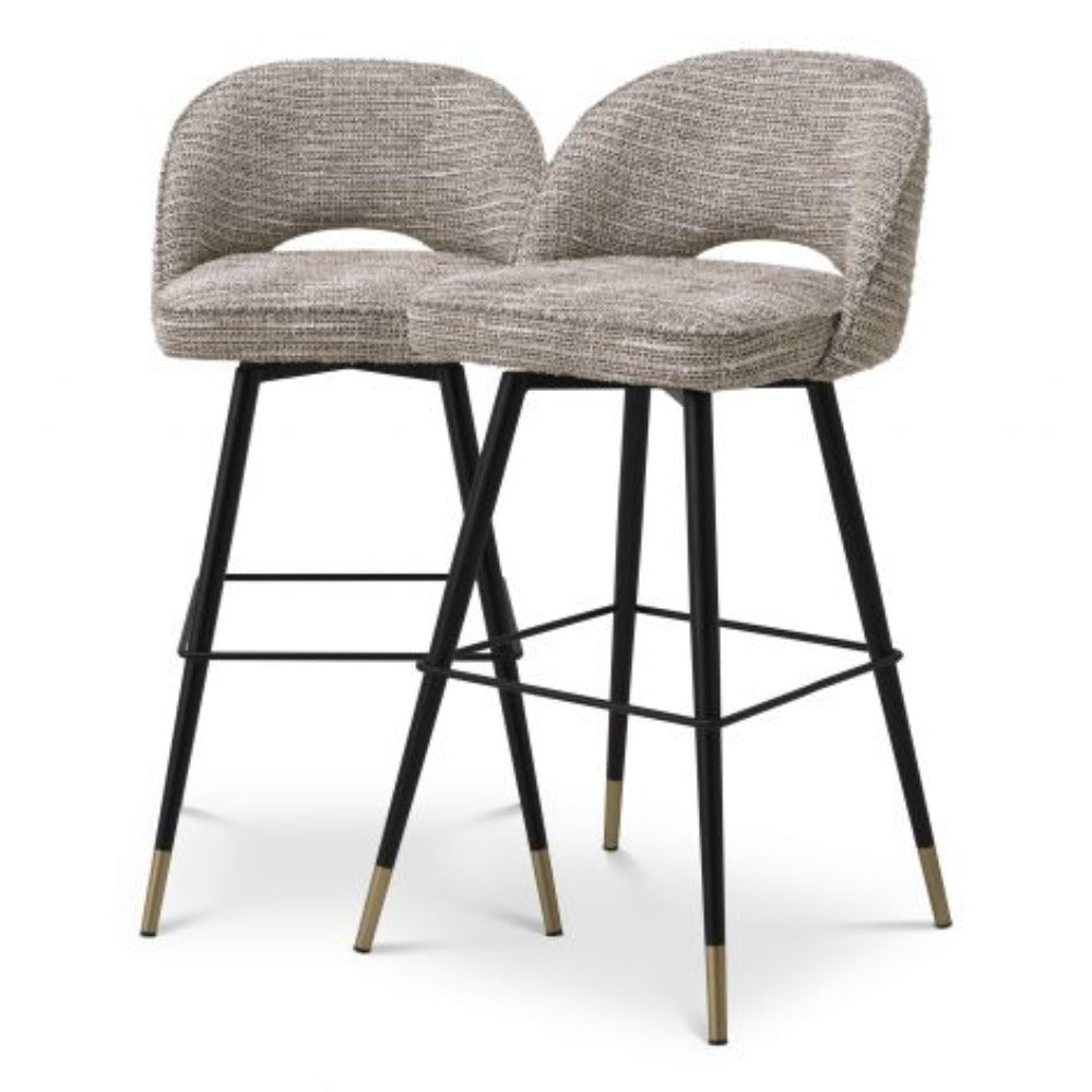 Cliff Bar & Counter Stools by Eichholtz priced grand sale price view Instore-Renaissance Design Studio