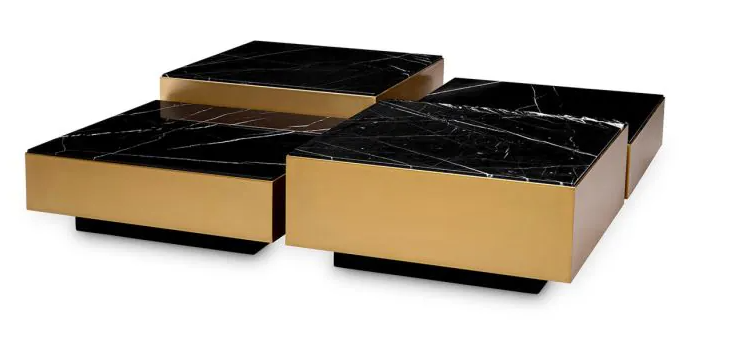 Coffee Table Esposito Set of 4 by Eichholtz-Renaissance Design Studio