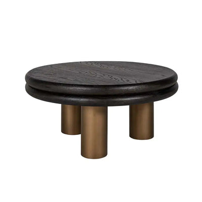 Coffee table Macaron Black rustic