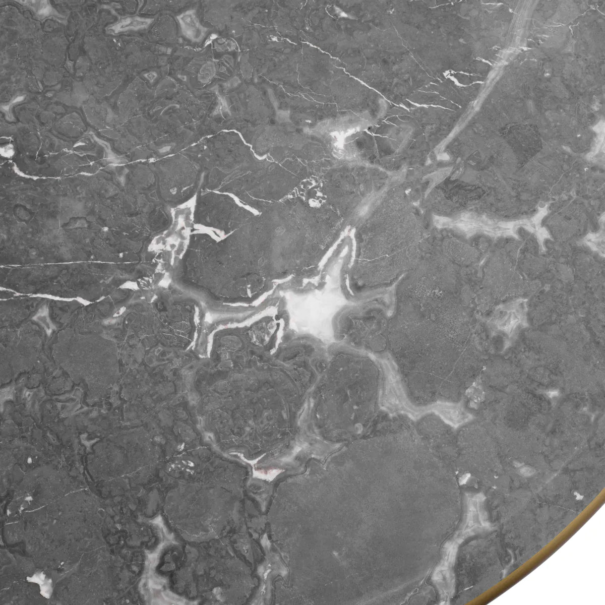 Coffee Table Marble and brass Claremore Round by Eichholtz-Renaissance Design Studio