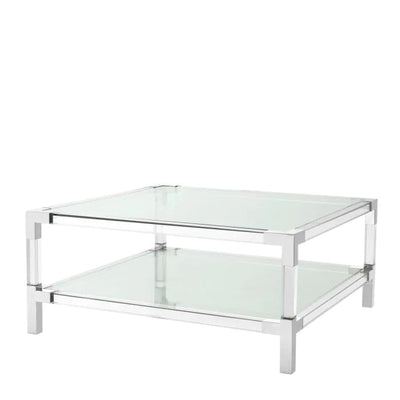 Coffee Table Royalton  by Eichholtz in Silver