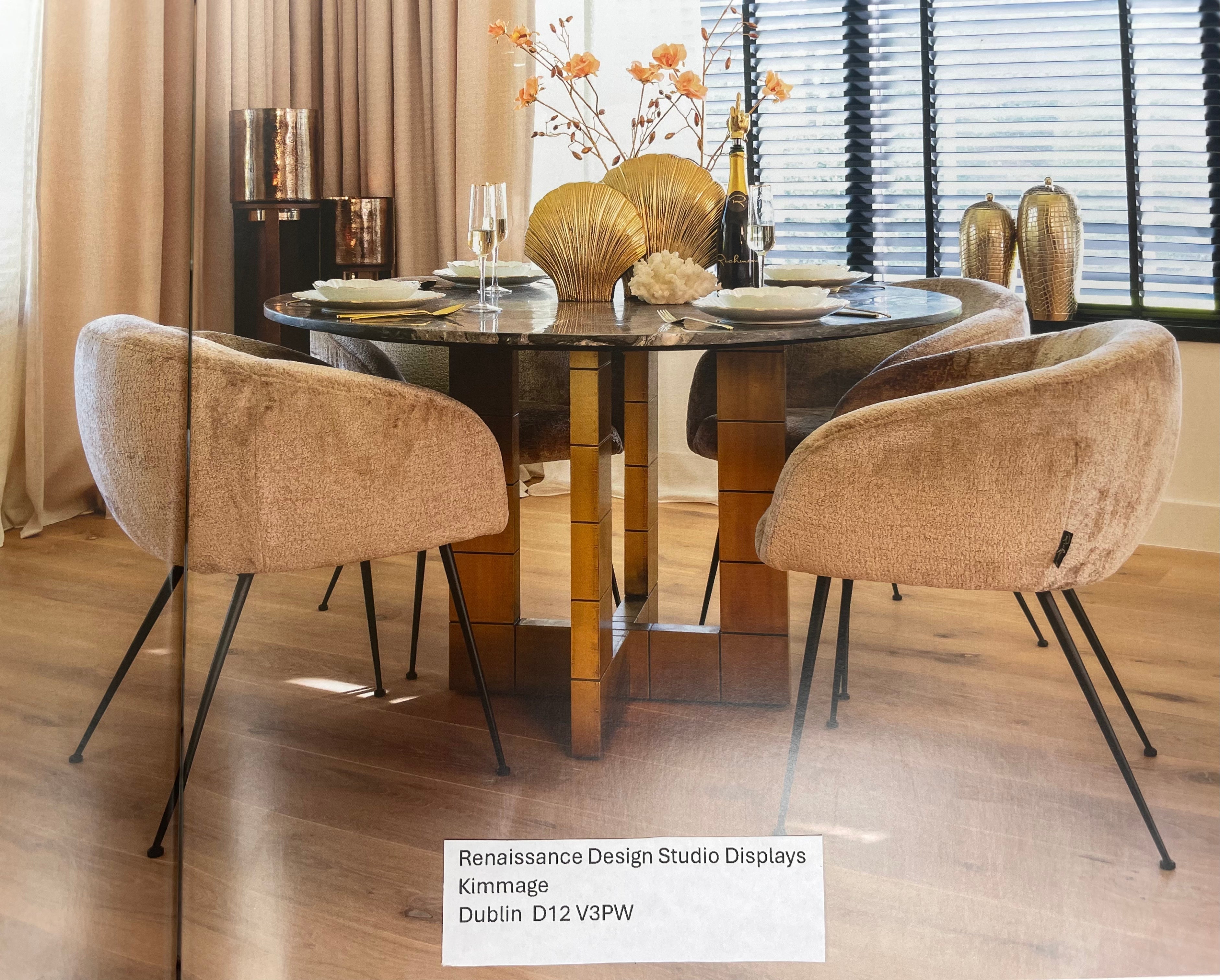 Collads Brushed Gold Feature Sideboard-sideboard-Renaissance Design Studio