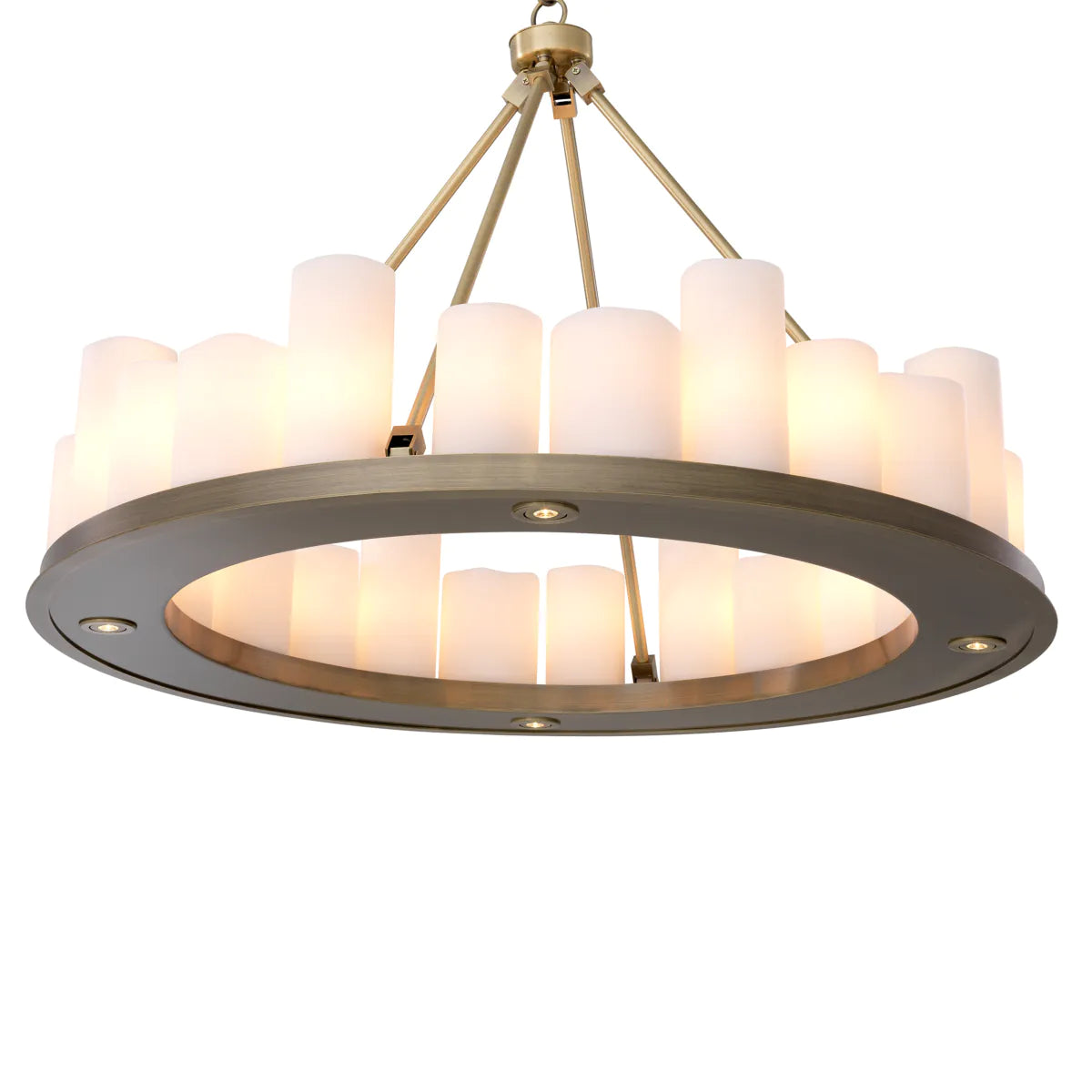 Commodor Round Chandelier by Eichholtz.-Renaissance Design Studio