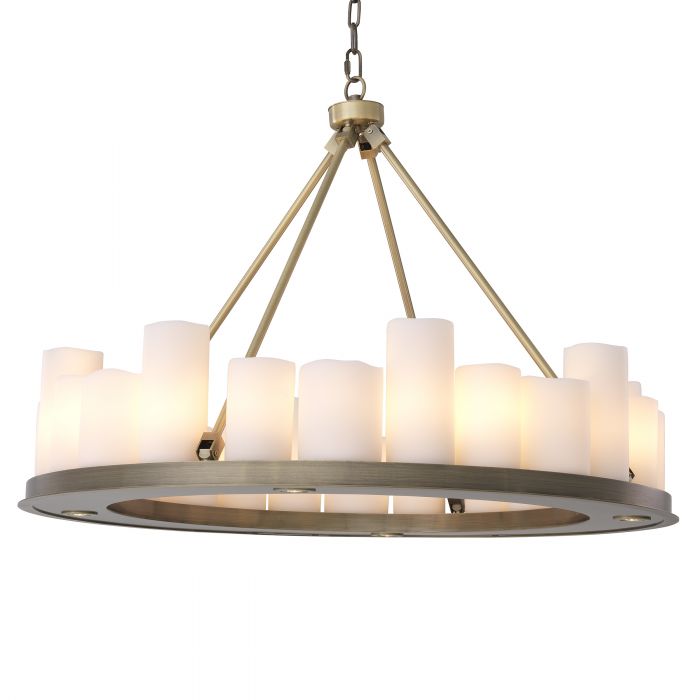 Commodor Round Chandelier by Eichholtz.-Renaissance Design Studio