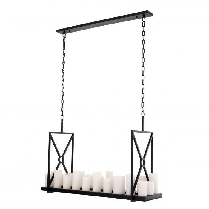 Commodore by Eichholtz. chandelier in black EX-DISPLAY ON SALE almost half price deals-Renaissance Design Studio