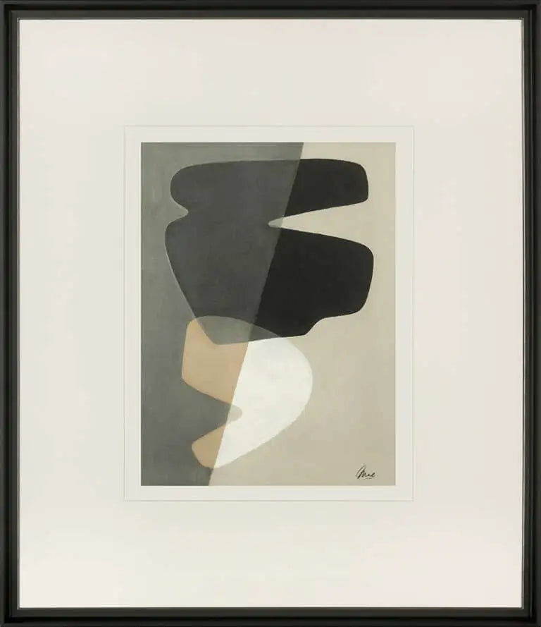 Composition 02 hand made framed art work for luxury homes-Renaissance Design Studio