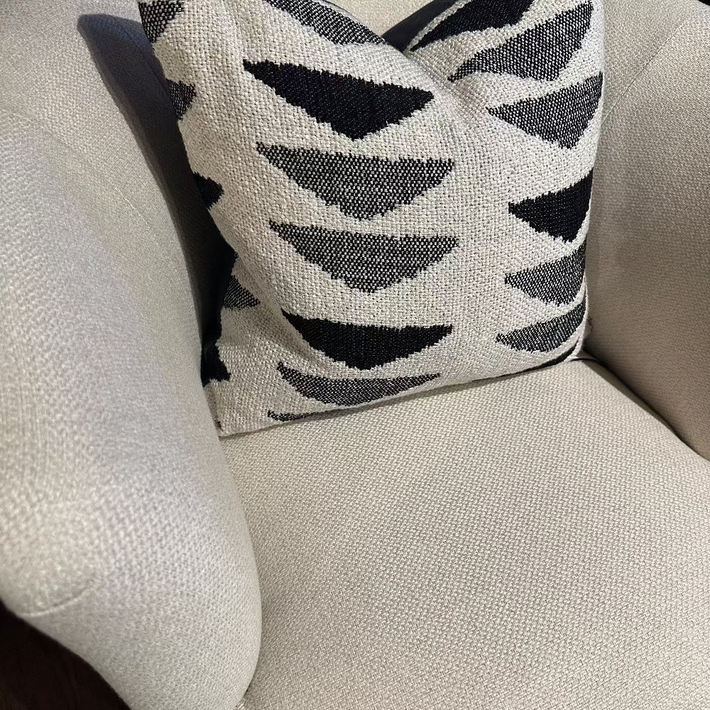 Conrad accent armchair custom made in selection of grade b fabrics and other choices-Armchair-Renaissance Design Studio