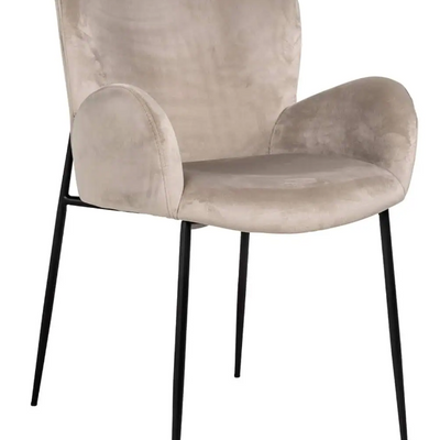 Contemporary Chair Andrew  Cream Fusion