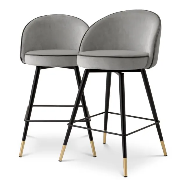 Cooper Counter Stools by Eichholtz – Set of 2-Renaissance Design Studio