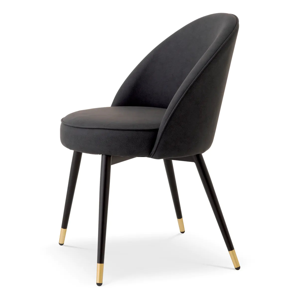 Cooper faux leather dining chair by Eichholtz set of 2-Renaissance Design Studio