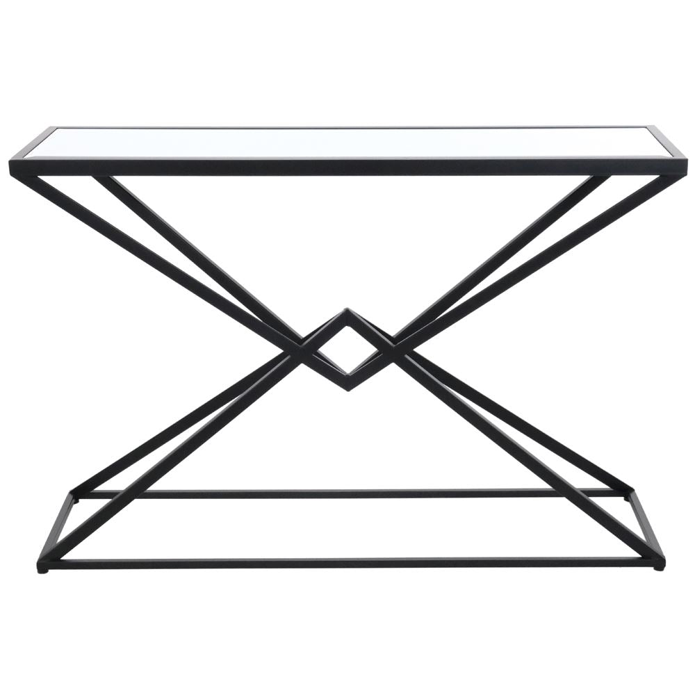 Corset Console Table in Black last one sold as seen-Console Table-Renaissance Design Studio