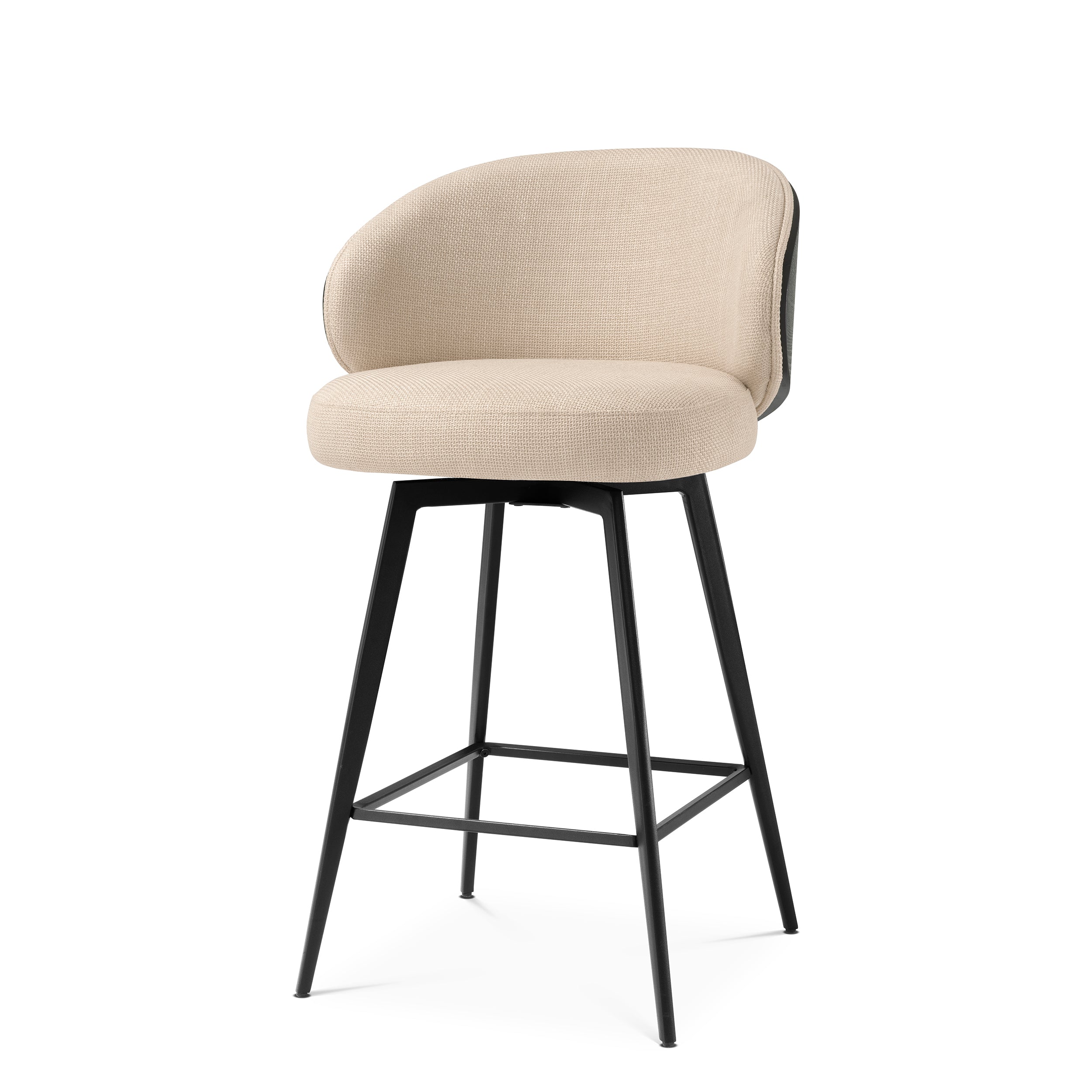 Counter Stool Camerota with Swivel Base by Eichholtz-Counter Stools-Renaissance Design Studio
