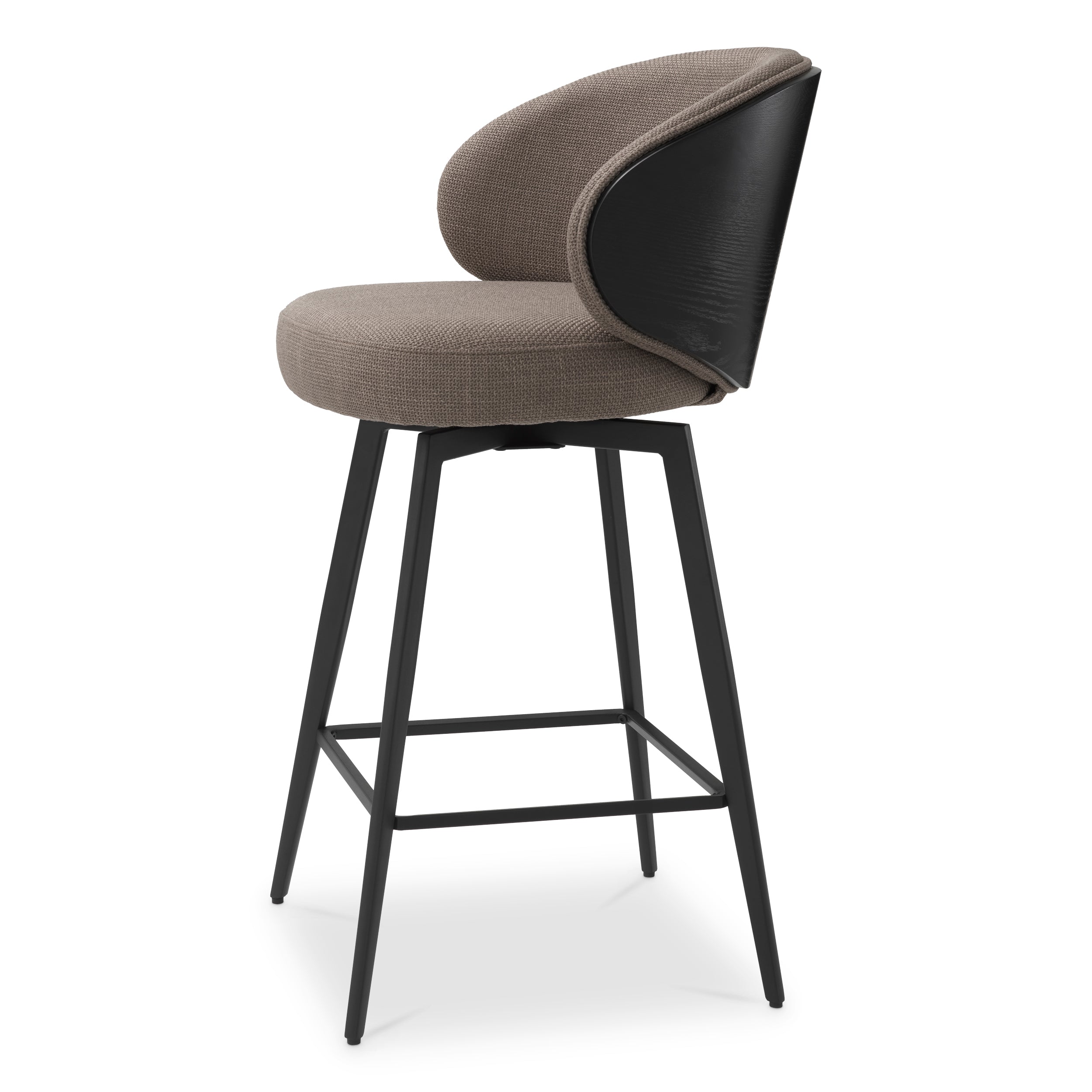 Counter Stool Camerota with Swivel Base by Eichholtz-Counter Stools-Renaissance Design Studio