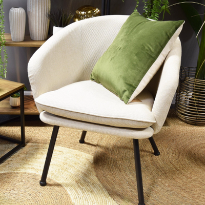 Cream Dixier Leisure Chair