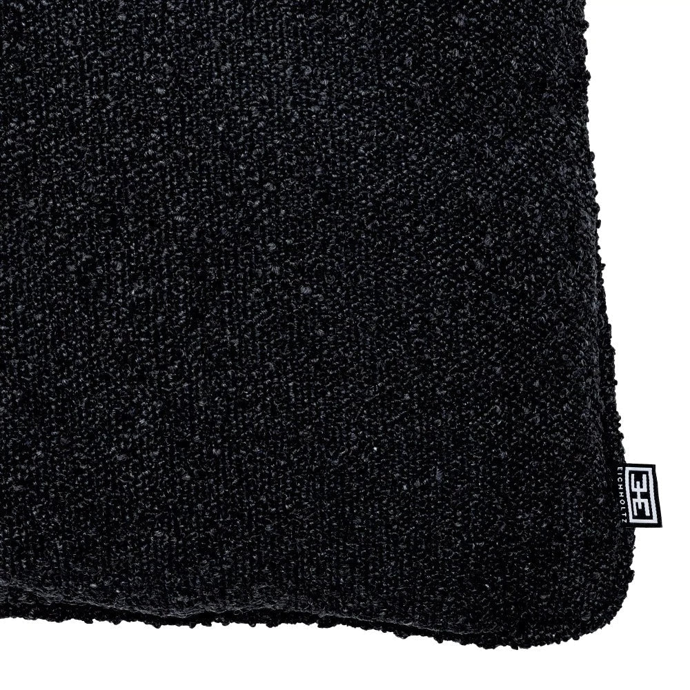 CUSHION BOUCLÉ S Black by Eichholtz.-Renaissance Design Studio