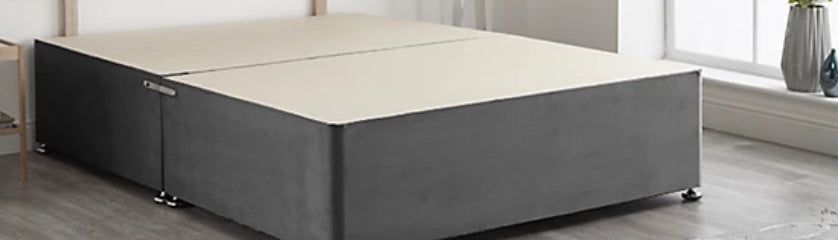 Custom made Renaissance divan base in a choice of colours and sizes-Bed-Renaissance Design Studio