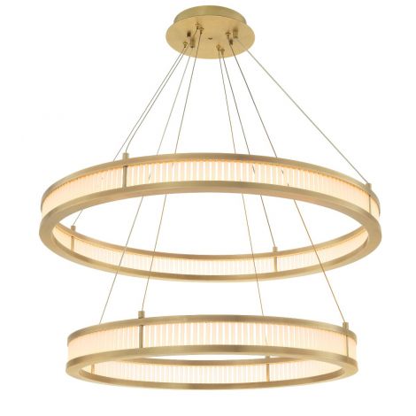 Damien Chandelier by Eichholtz with Frosted Glass – Available in Three Finishes-Renaissance Design Studio