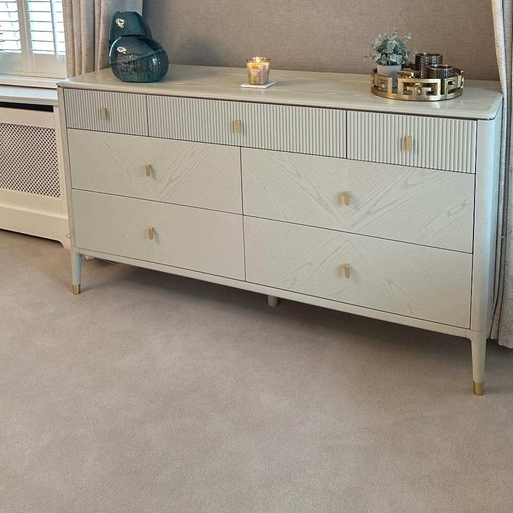 Darcy 7 Drawer Dressing Chest-Dresses-Renaissance Design Studio