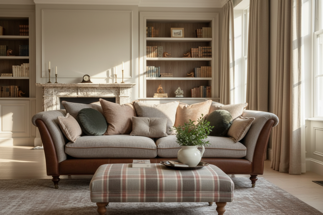 Darcy XL sofa with split by SPIRIT Westbridge in stock and reduced-Renaissance Design Studio
