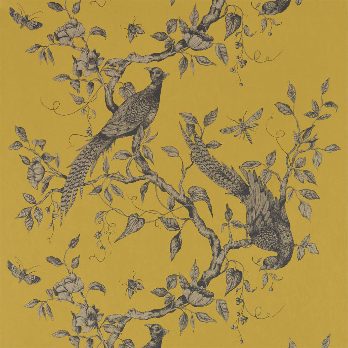 Darnley Wallpaper by Zoffany-Renaissance Design Studio
