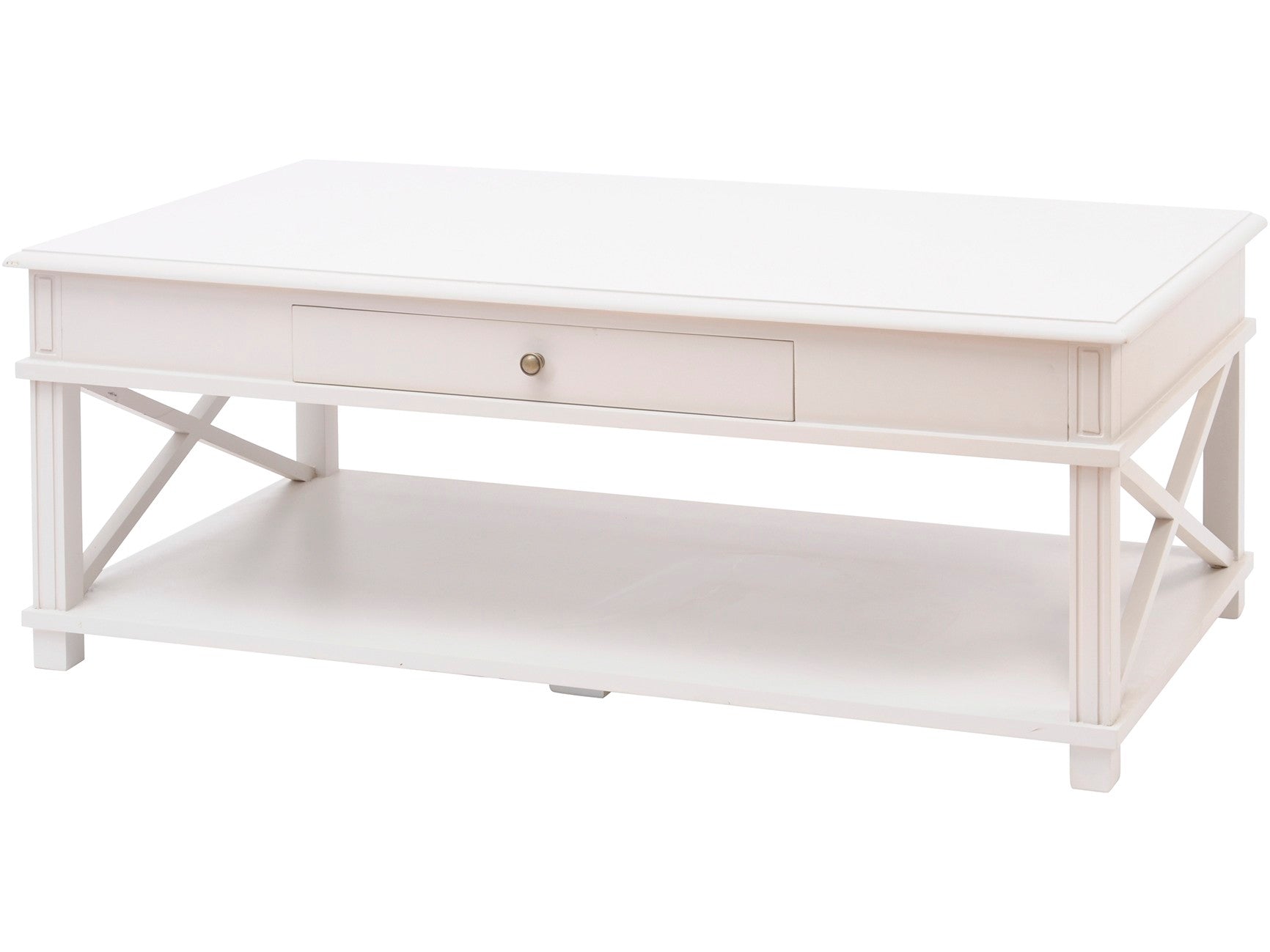 Dawson Coffee Table with shelf and 1 drawer. REDUCED less than half price ! Clearance sale-Renaissance Design Studio