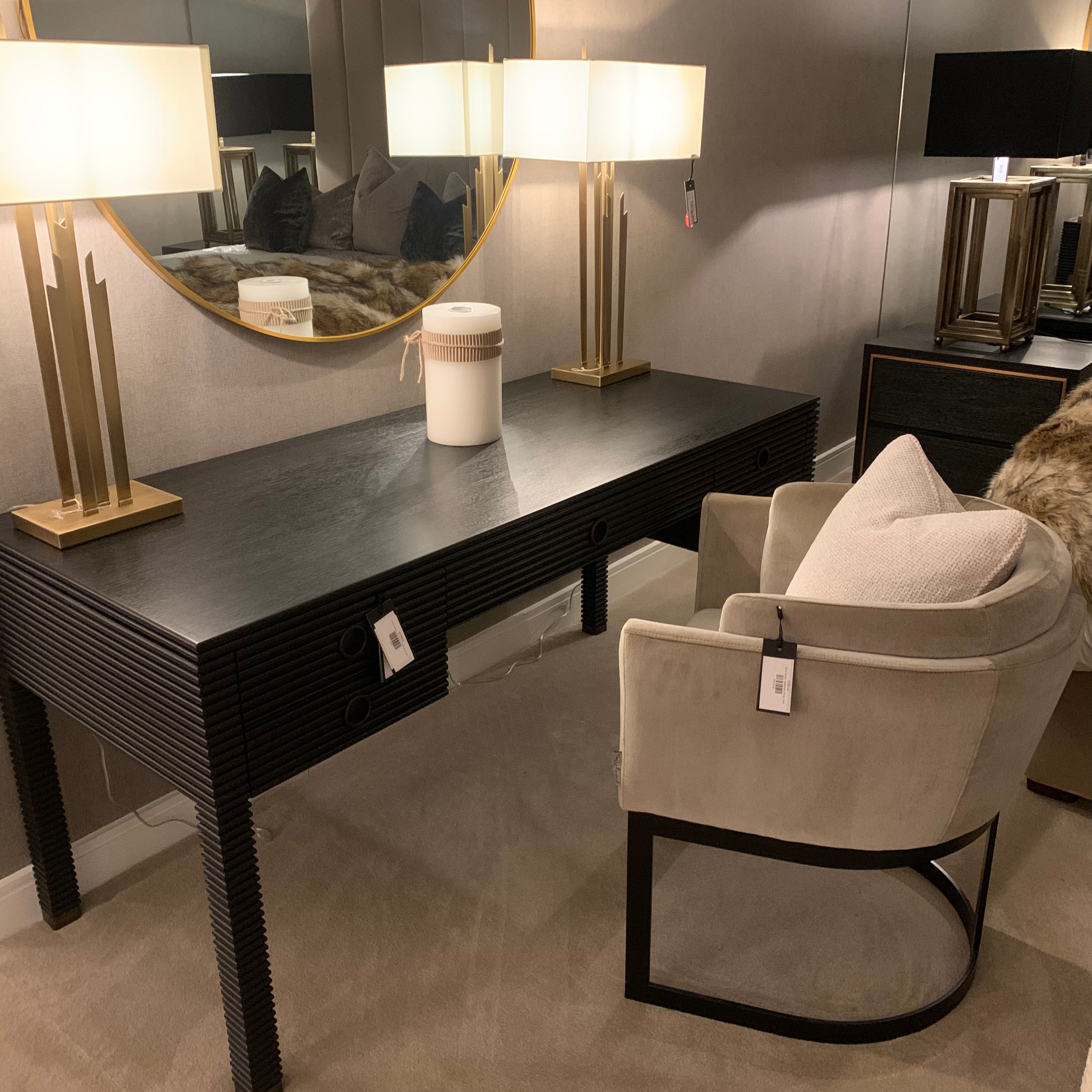 Dimitrios Desk Table by Eichholtz-Office desk-Renaissance Design Studio