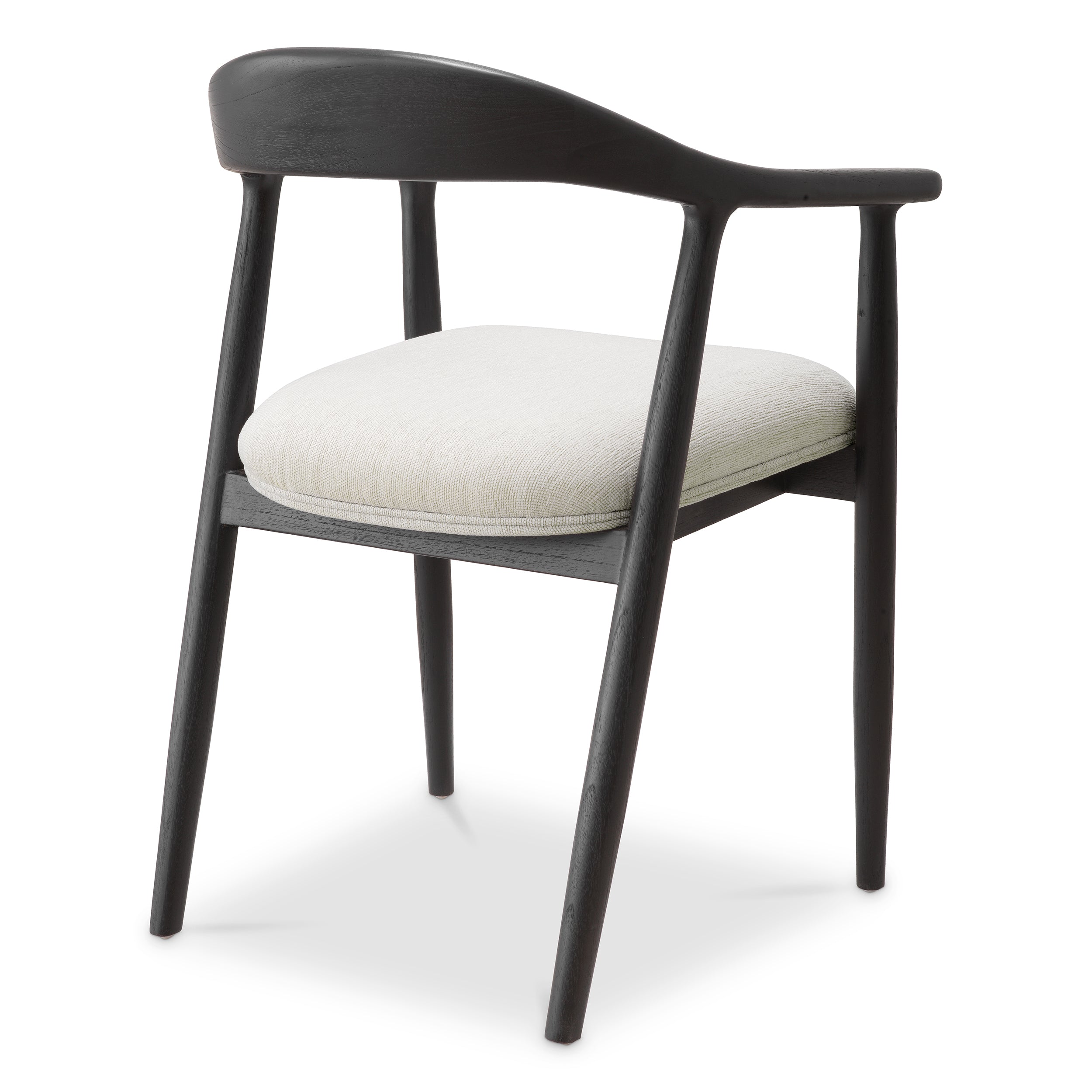 Dining chair Beale in classic black by Eichholtz-Renaissance Design Studio