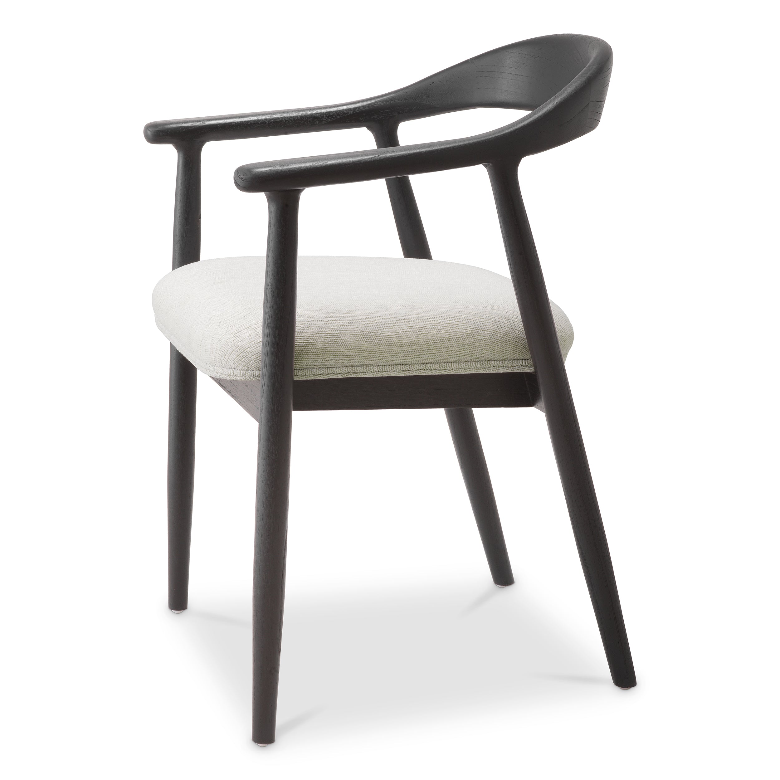 Dining chair Beale in classic black by Eichholtz-Renaissance Design Studio