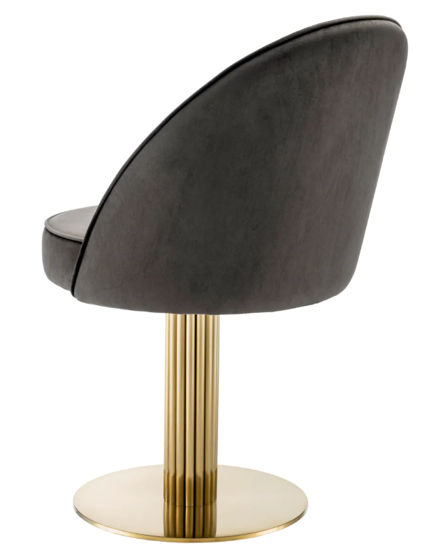 Dining Chair Dorland brushed brass finish by Eichholtz-Renaissance Design Studio