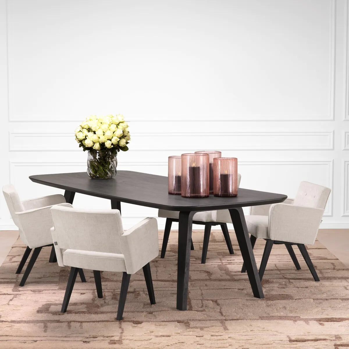 Dining Chair Locarno by Eichholtz Reduced by 25% Ex Showroom-Renaissance Design Studio