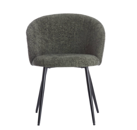 Dining Chair Radaja Ellie in dark green-Renaissance Design Studio
