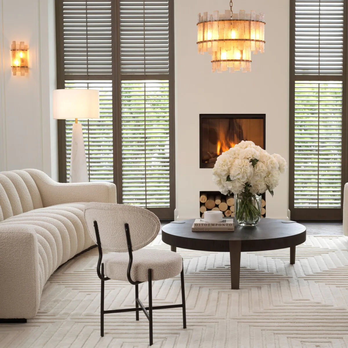 Dining chair Vicq set of 2 by Eichholtz-Renaissance Design Studio