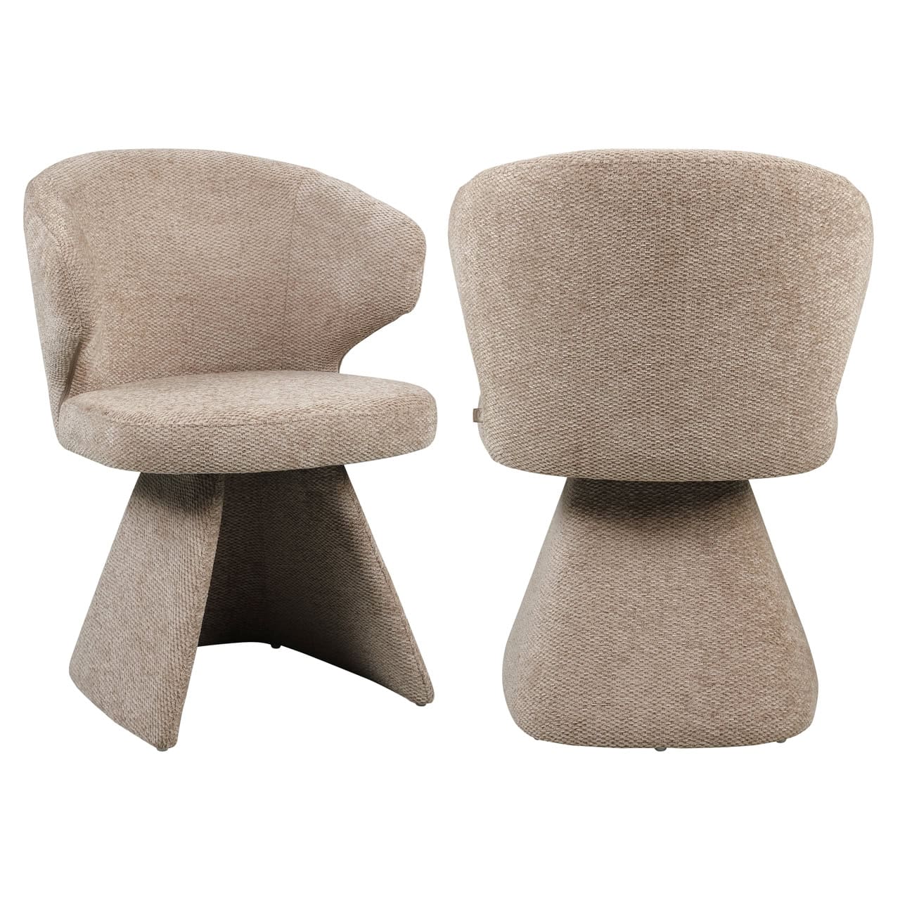Dining Chair Zen Mocca-Dining Chair-Renaissance Design Studio