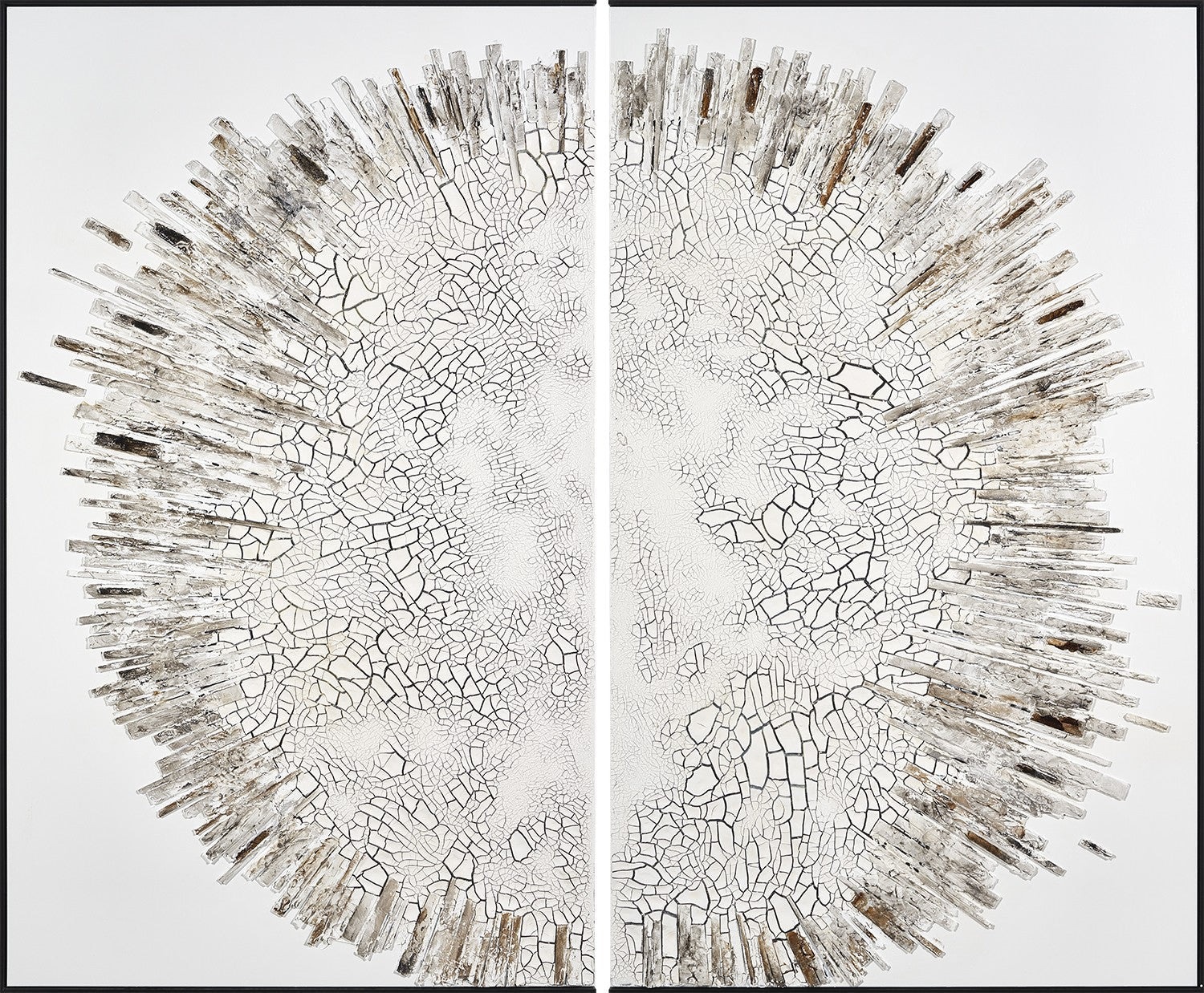 Diptico Icaro Original large Artworks by artist Vicente Soriano-Renaissance Design Studio