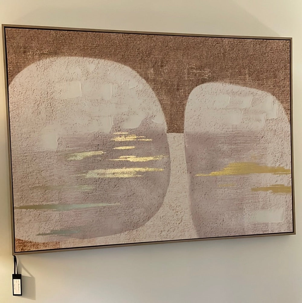 Doldrum Hand painted Canvas-Renaissance Design Studio