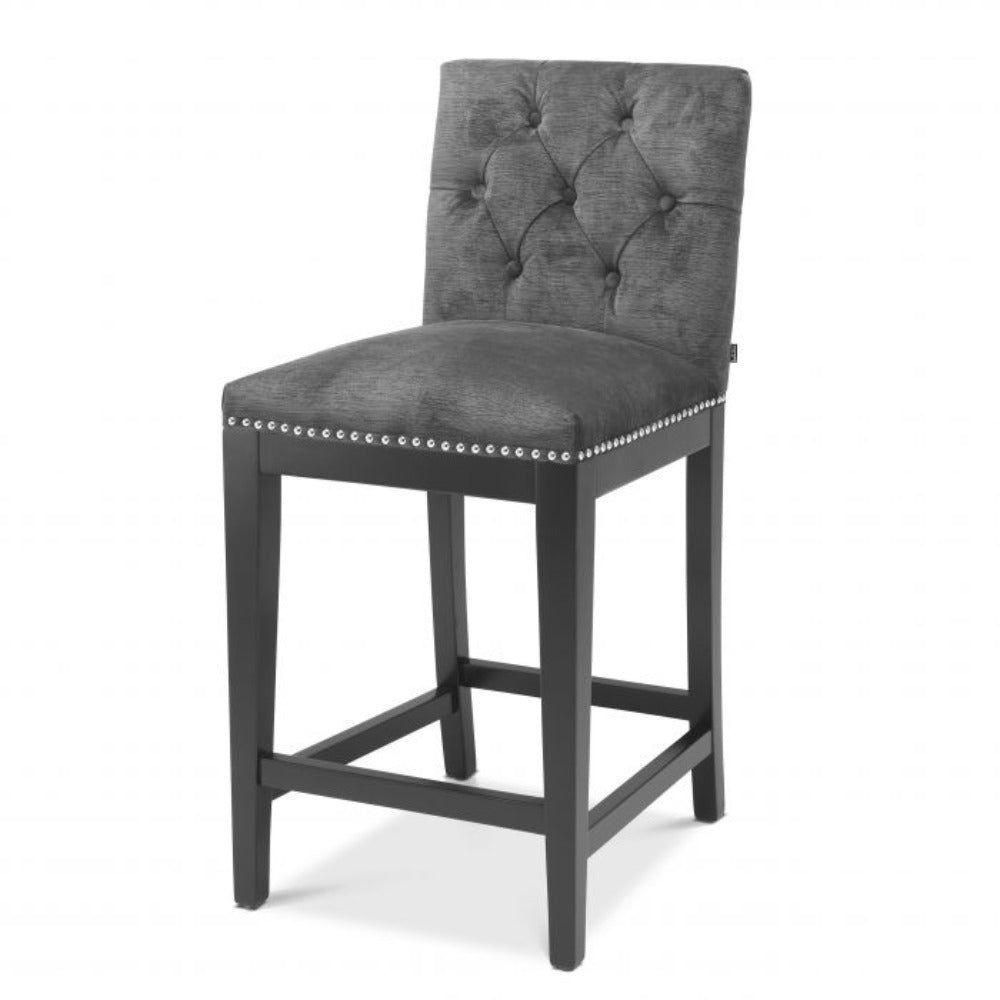 Domino Counter height bar stools by Eichholtz on sale reduced by 60%-Renaissance Design Studio