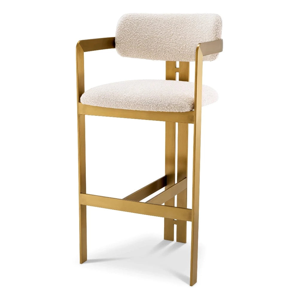 Donato Designer Counter Stool by Eichholtz new Lower price !-Renaissance Design Studio
