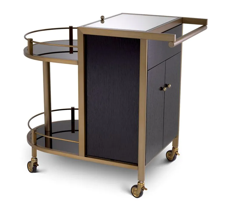 Drinks trolley Bellini by Eichholtz ex showroom save 30%-Renaissance Design Studio