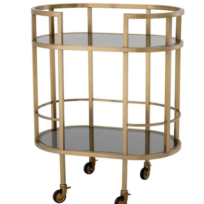 Drinks trolley Townhouse by Eichholtz ex showroom.